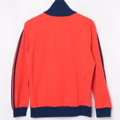 70s Vintage adidas Track Jacket Reddish Color × Navy (Made in Austria)