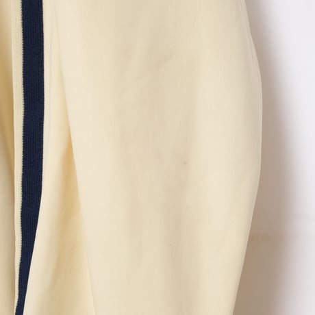 70-80s Vintage adidas ATP Ivory×Navy Track Jacket