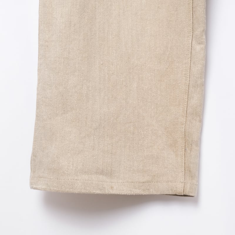 h*o様 30's French Army Linen Bourgeron Ja 30's] French Army Bourgeron Linen Jacket Size.2 