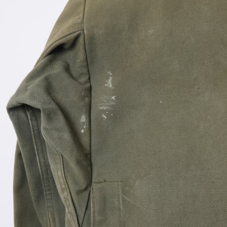 60s French Vintage  Dumont d`urville  Canvas Hunting Jacket