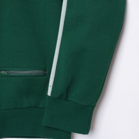 60s Vintage adidas Ventex Track Jacket Late World Mark Green (Made in France)