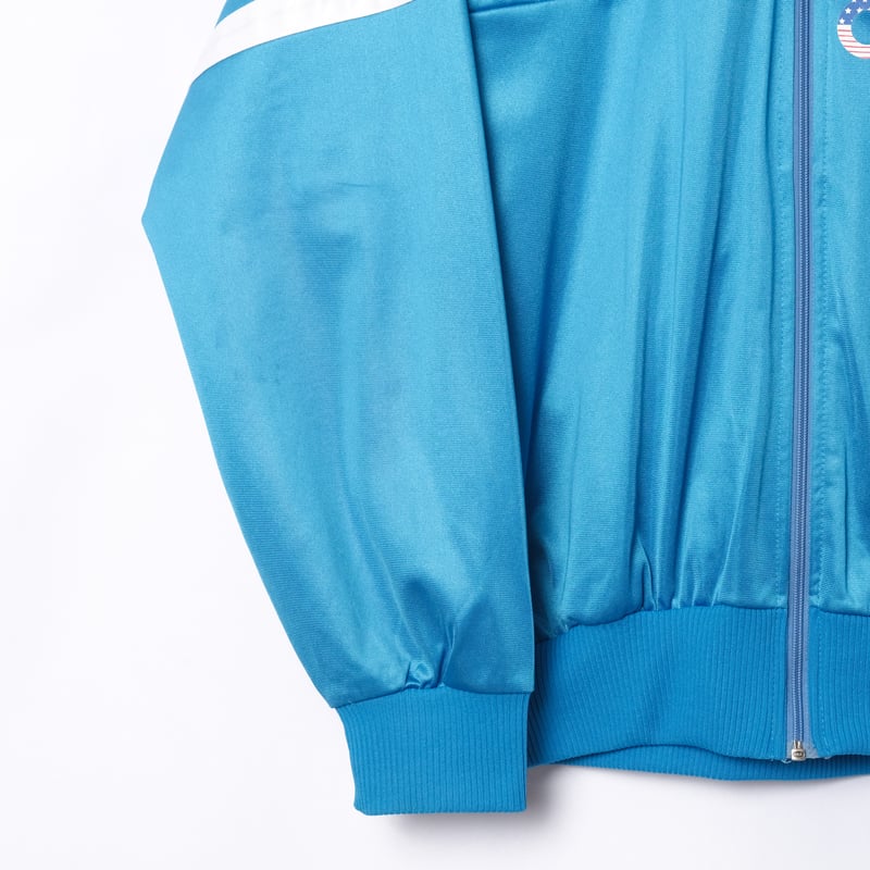 80s Vintage adidas Ventex Track Jacket Light Bl