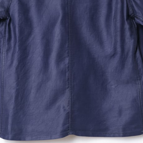 40s France Vintage Le Robste Blue Light Moleskin Jacket Dead Stock