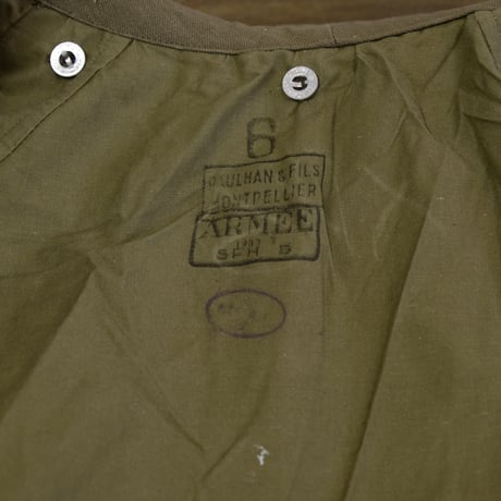 French Army M35 Motorcycle Coat  Size6 Dead Stock ①