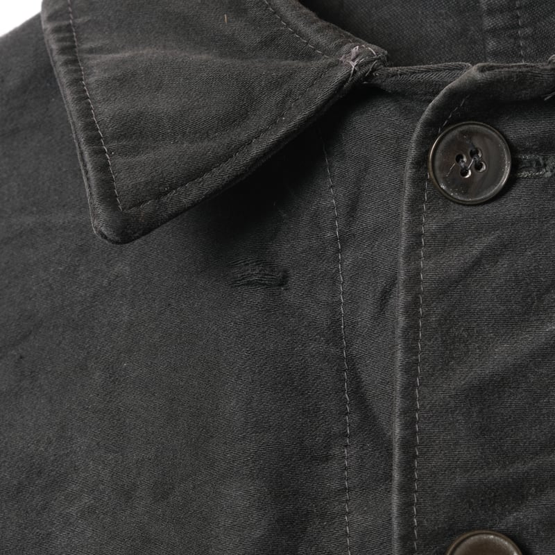 50s France Vintage Barbe Bleue Black Moleskin 50s France Vintage Barbe Bleue Black Moleskin