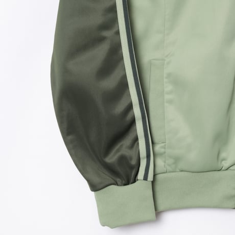 70-80s Vintage adidas Ventex ATP Moss Green × Smoky Green Track Jacket（Made in France）