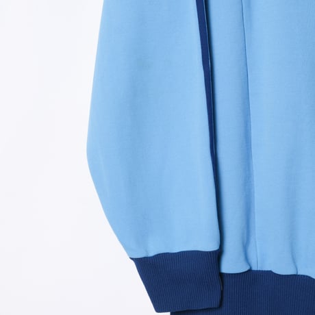 70s Vintage adidas Track Jacket Light Blue × Navy (Made in West Germany)