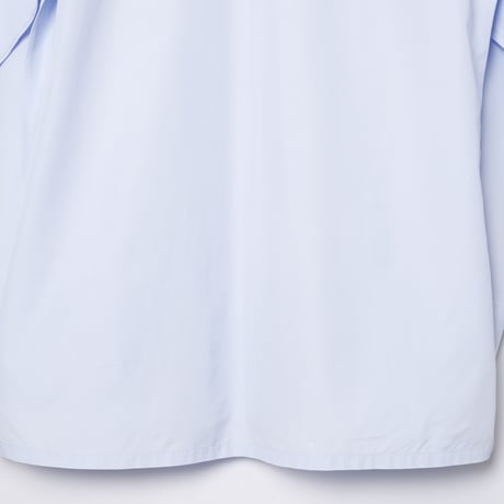 00s- Charvet Cotton shirt Blue（Made in France）