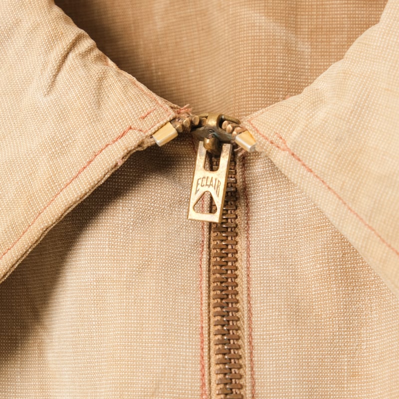 50s France Vintage Fisherman Smock With Game Po