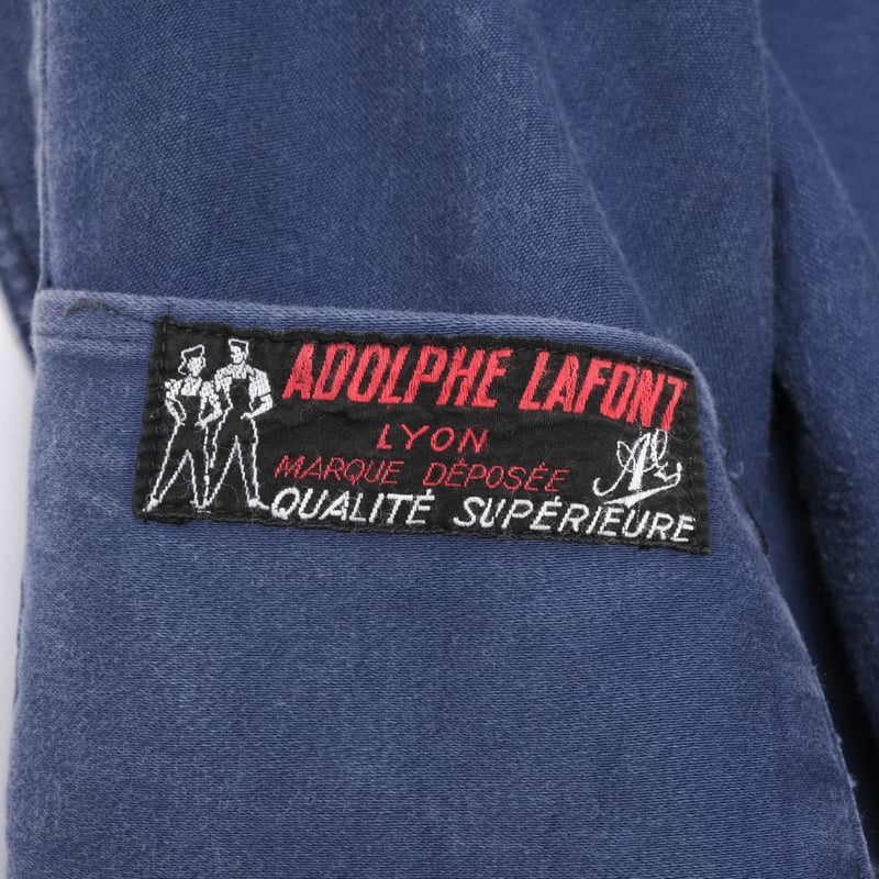 40s-50s France Vintage Adolphe Lafont Blue Mole