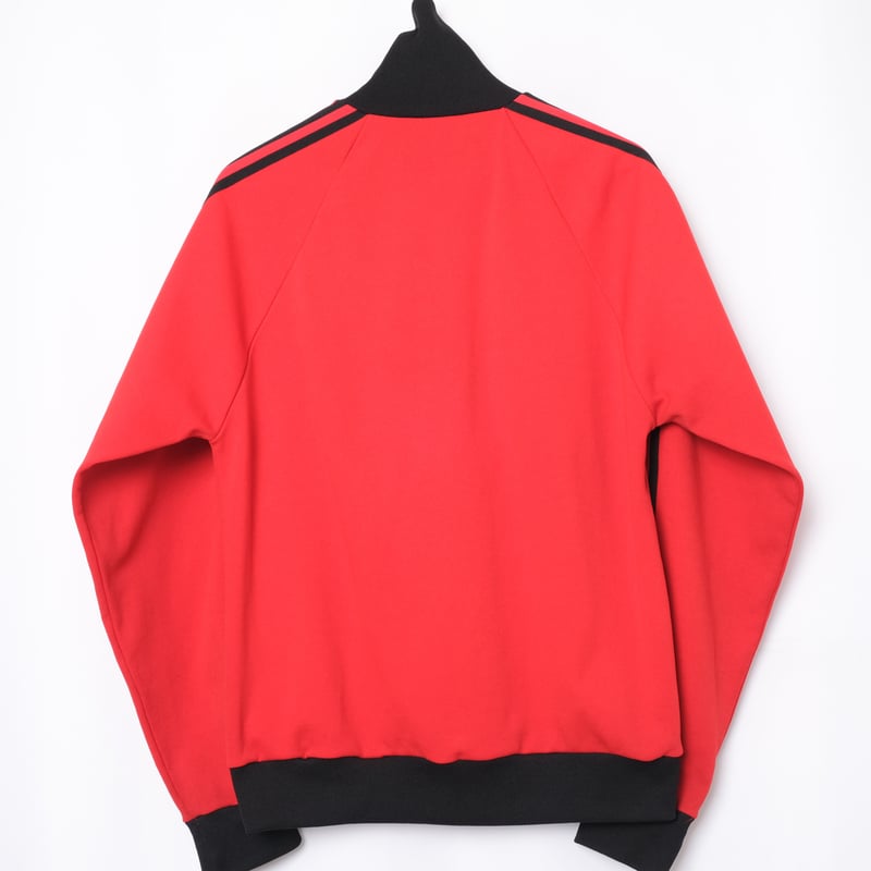 70-80s Vintage adidas Track Jacket Red × Black 70-80s Vintage adidas Track Jacket Red × Black