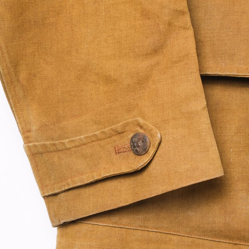 30-40s France Vintage SOMLYS Linen Hunting Jack