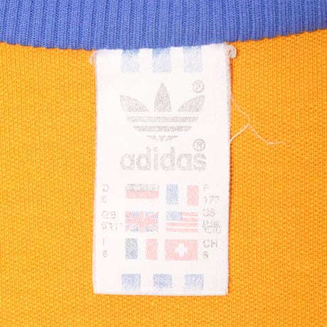 80s Vintage adidas Track Suits Mustard × Blue