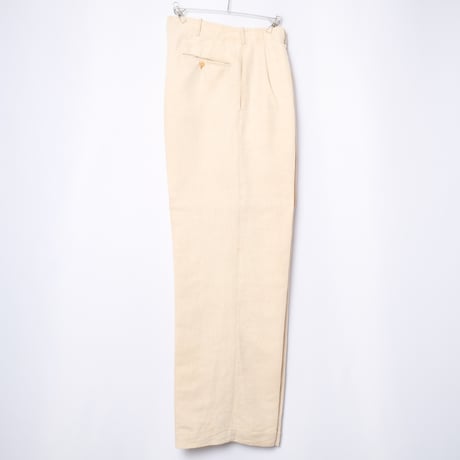 -50s France Vintage Eversmart Linen Trousers