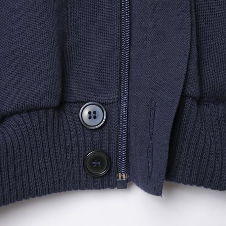 70s Vintage adidas Knit Track Jacket Navy（Made in West Germany）