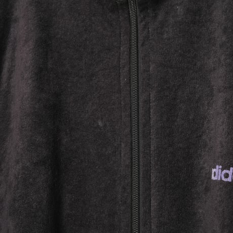 90s Vintage adidas Track Jacket Vintage adidas Black × Purple × Light Green (Made in France)