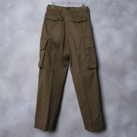 French Army M47 Trousers Late Size 21  Used ③