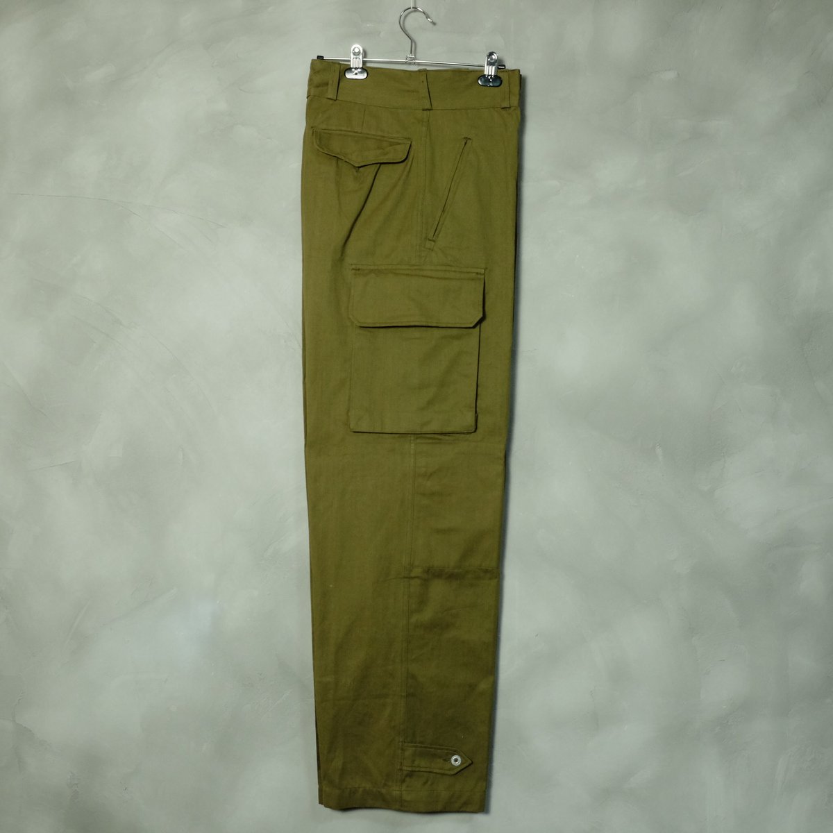 ❣️極美品French Army M-47 移行期35 ヘリンボーン生地❣️ DEADSTOCK】French Army M-47 Trousers Late Model Size33 