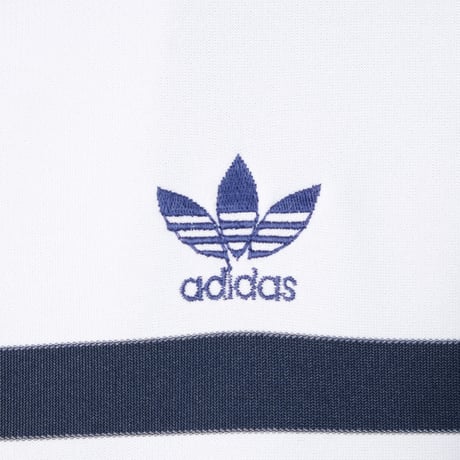 70-80s Vintage adidas Ventex Track Jacket Light Blue × White Bordeaux Line (Made in France)