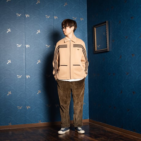 70-80s Vintage adidas Knit Jacket CLUB (Made in West Germany)