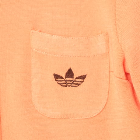 70s Vintage adidas Knit Jacket Salmon Pink (Made in France)