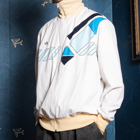 80-90s Vintage adidas Ventex Track Jacket IVAN LENDL（Made in France)