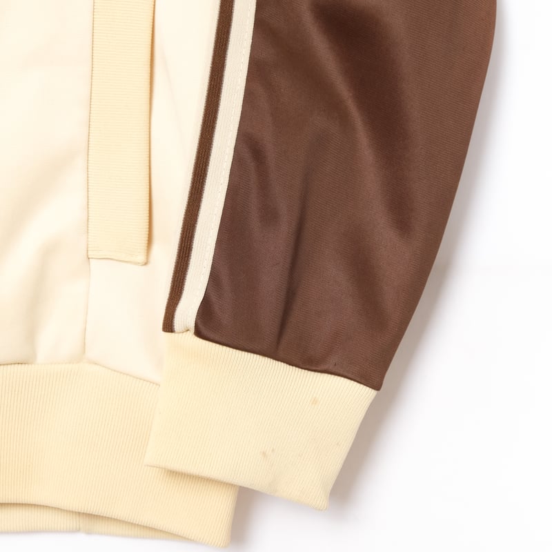 70s Vintage adidas Ventex ATP Ivory ×Brown Trac