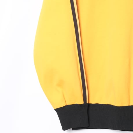 70s Vintage adidas Track Jacket Mustard × Black (Made in West Germany)