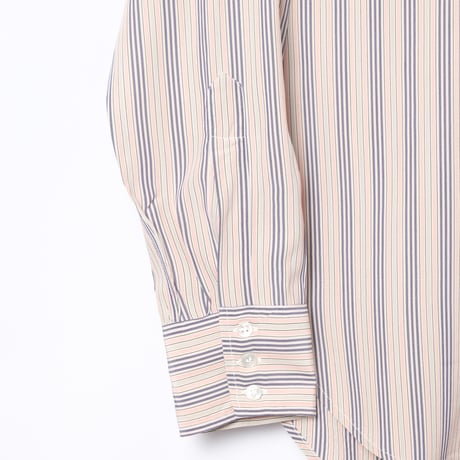 70s Turnbull&Asser Striped Silk Shirt（Made in England）
