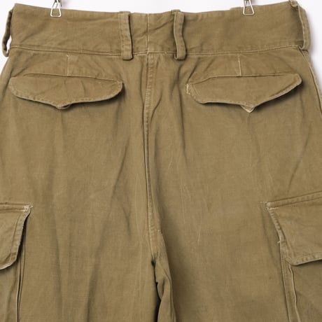 French Army M47 Trousers Early 比翼 Metal Button Size 13-4