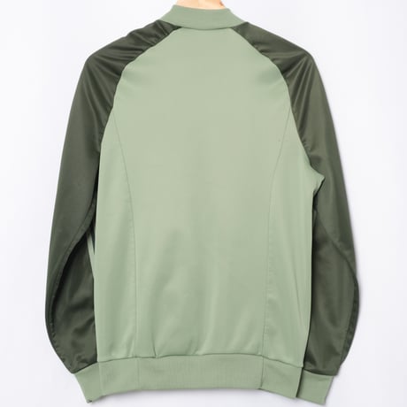 70-80s Vintage adidas Ventex ATP Moss Green × Smoky Green Track Jacket（Made in France）