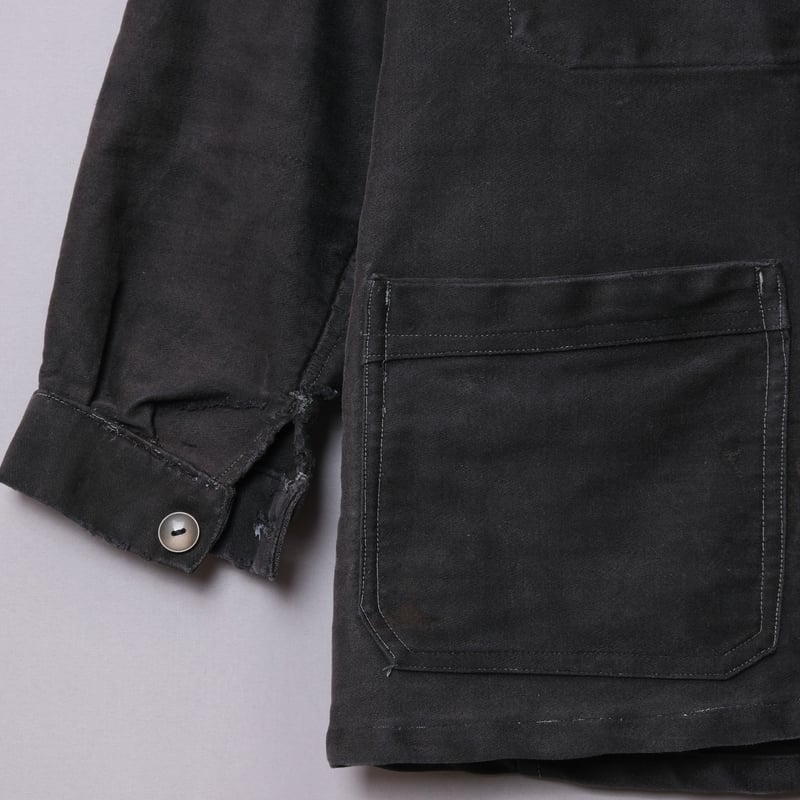 30-40s Le Mont St Michel?Black Moleskin Jacket 30-40s Le Mont St Michel?Black Moleskin Jacket