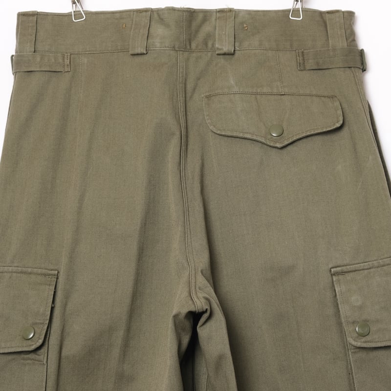 French Army M47 Parachute HBT Trousers Size 21 French Army M47 Parachute HBT Trousers Size 21