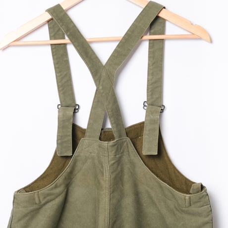 50s Marine Nationale Cotton Pipue Deck Trousers