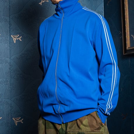 70s Vintage adidas Ventex Track Jacket Blue (Made in France)
