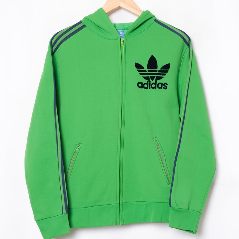 70s Vintage adidas Ventex Hoodie Light Green (M 70s Vintage adidas Ventex Hoodie Light Green (M