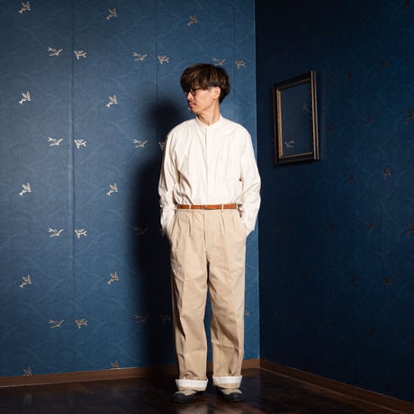 40-50s French Army FTEO Chino Trousers Size 88M