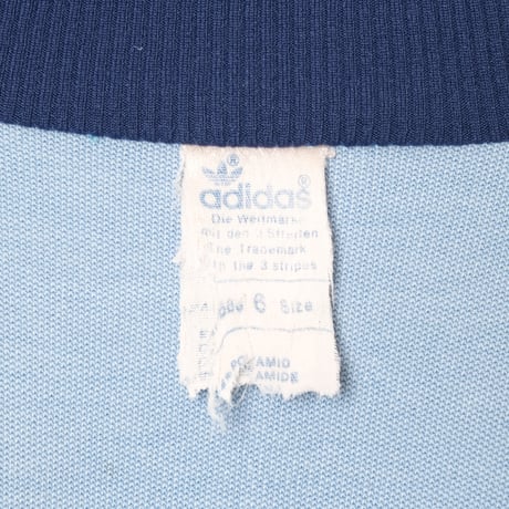 70s Vintage adidas Track Jacket Light Blue × Navy