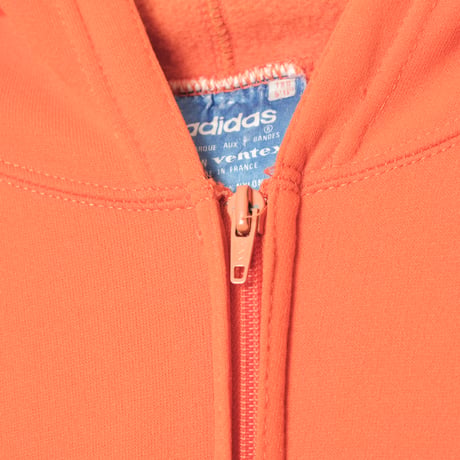 70s Vintage adidas Ventex Hoodie Orange (Made in France)