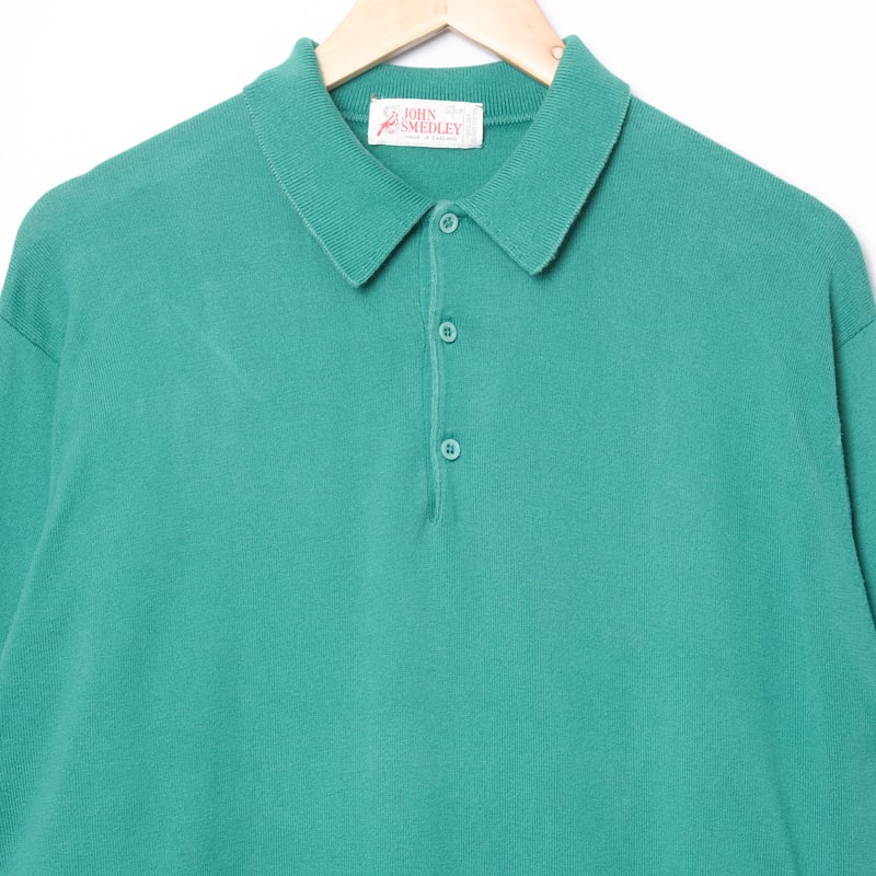 80s JOHN SMEDLEY Sea Island Cotton Polo（Made in