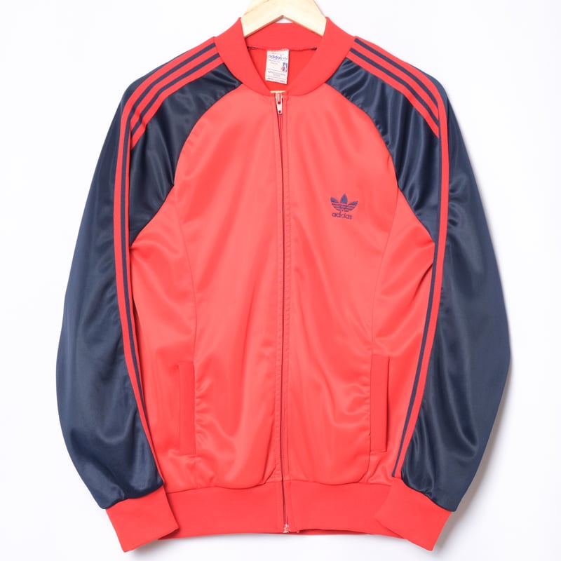 70-80s Vintage adidas Ventex ATP Red × Navy Tra 70-80s Vintage adidas Ventex ATP Red × Navy Tra