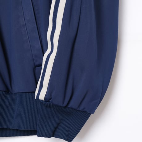 80s Vintage adidas Track Jacket Model First Navy×Bordeaux Pale Blue×Pale Grey（Made in Hungaria）