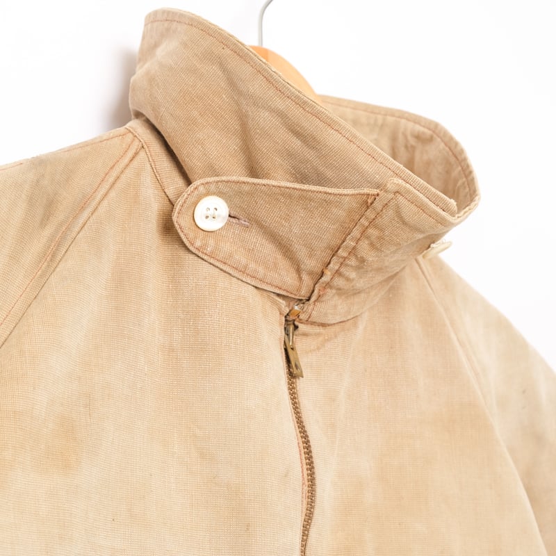 50s France Vintage Fisherman Smock With Game Po