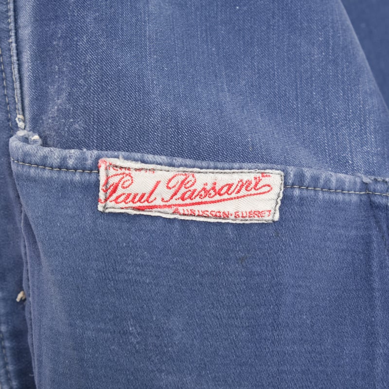 30-40s France Vintage Paul Passant Blue Moleski