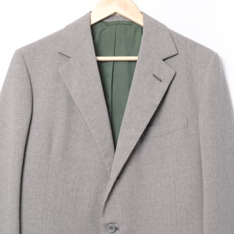 80s CONNOCK & LOCKIE Bespoke Wool Three-piece Suit (Made in England)