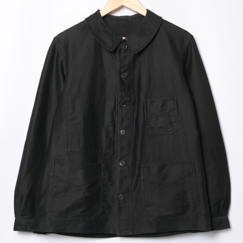 〜30'S フレンチコーデュロイ/ ブラックモールスキン ジレジャケット 30'S フレンチコーデュロイ/ ブラックモールスキン ジレ