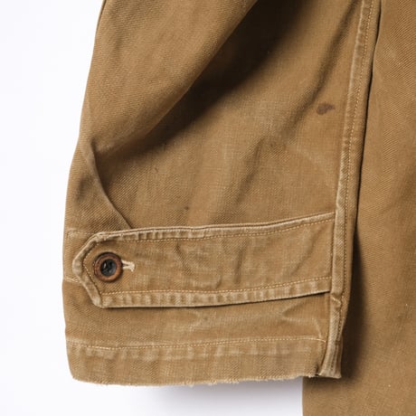 French Army M38 Bourgeron Jacket Metal Button