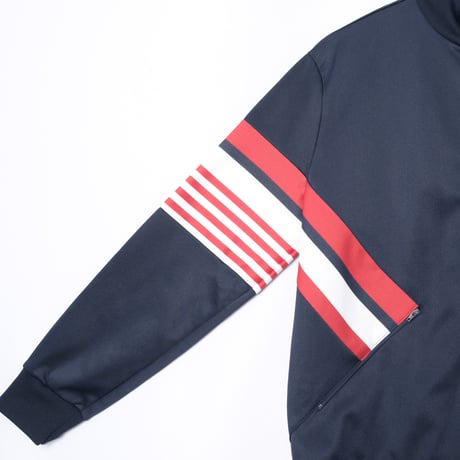 70-80s Vintage adidas Track Jacket Navy × Red (Made in France)