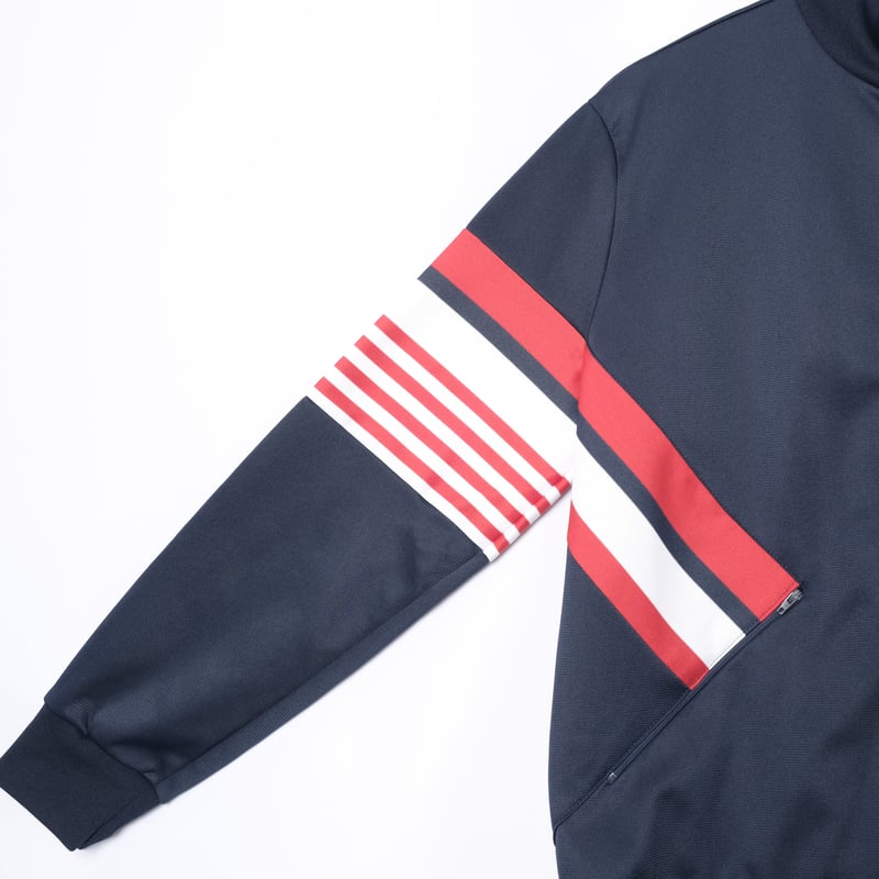 70-80s Vintage adidas Track Jacket Navy × Red (