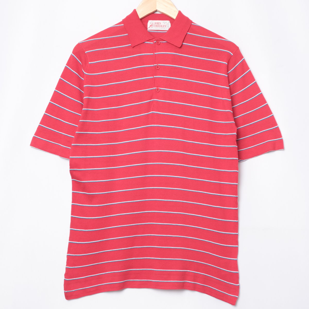 80s JOHN SMEDLEY Sea Island Cotton Half sleeves